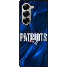 Samsung Galaxy Z Fold6 Case Hülle - Silikon schwarz Super Bowl 26 Patriots 2