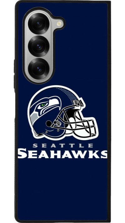 Coque Samsung Galaxy Z Fold6 - Silicone rigide noir Super Bowl 26 Seattle 3