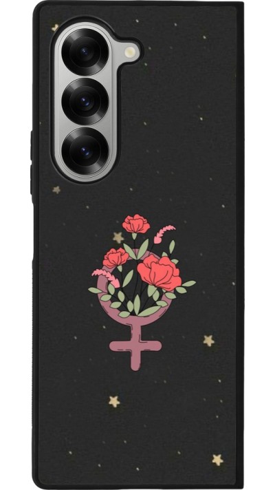 Coque Samsung Galaxy Z Fold6 - Silicone rigide noir Womens day 2026 1