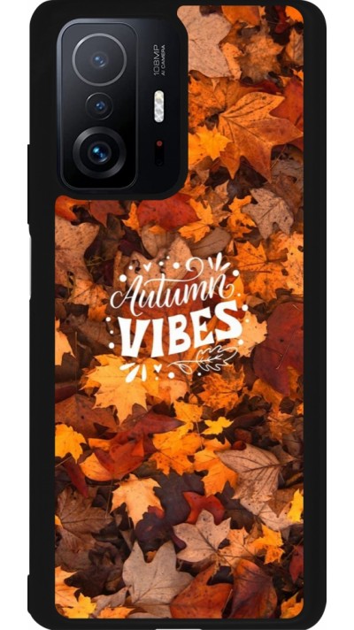 Coque Xiaomi 11T - Silicone rigide noir Autumn 25 Autumn vibes