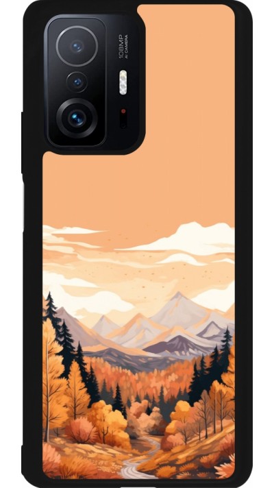 Coque Xiaomi 11T - Silicone rigide noir Autumn 25 Mountains