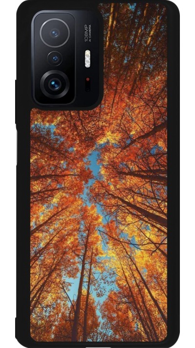 Coque Xiaomi 11T - Silicone rigide noir Autumn 25 Trees