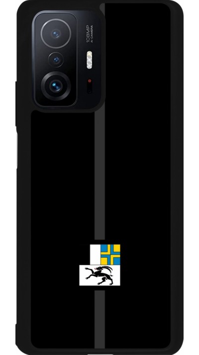 Coque Xiaomi 11T - Silicone rigide noir Canton GR noir