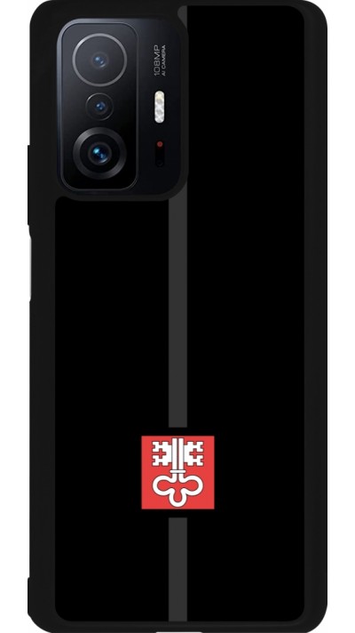 Coque Xiaomi 11T - Silicone rigide noir Canton NW noir