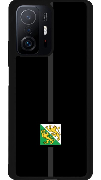 Coque Xiaomi 11T - Silicone rigide noir Canton TG noir