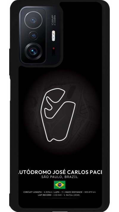 Coque Xiaomi 11T - Silicone rigide noir F1 Track 2025 Brazil
