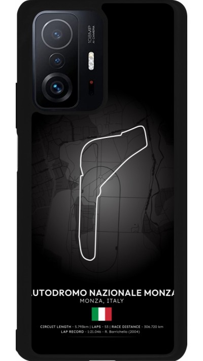 Coque Xiaomi 11T - Silicone rigide noir F1 Track 2025 Italy