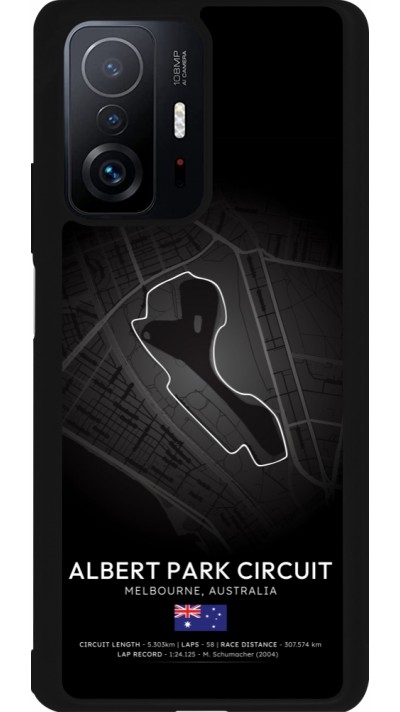 Coque Xiaomi 11T - Silicone rigide noir F1 Track 2025 Melbourne