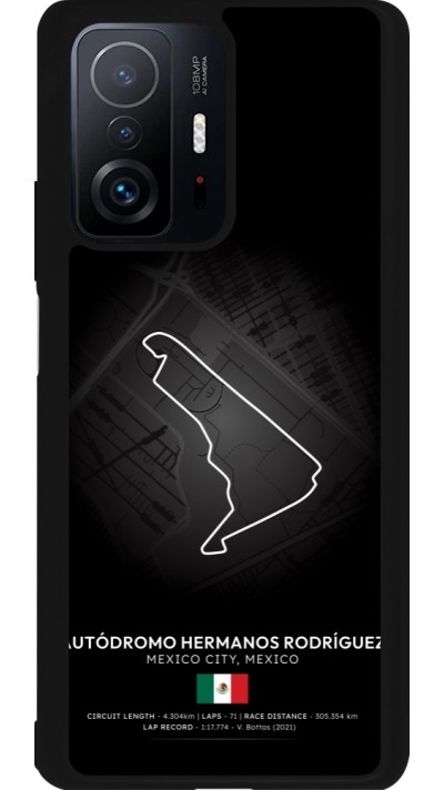 Coque Xiaomi 11T - Silicone rigide noir F1 Track 2025 Mexico