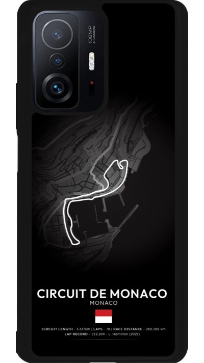 Coque Xiaomi 11T - Silicone rigide noir F1 Track 2025 Monaco