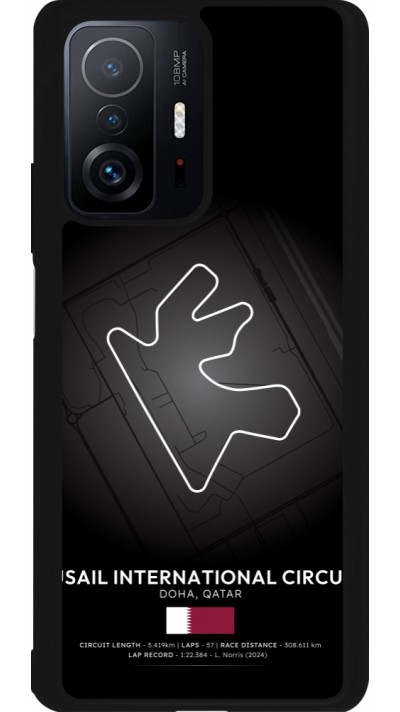 Coque Xiaomi 11T - Silicone rigide noir F1 Track 2025 Qatar