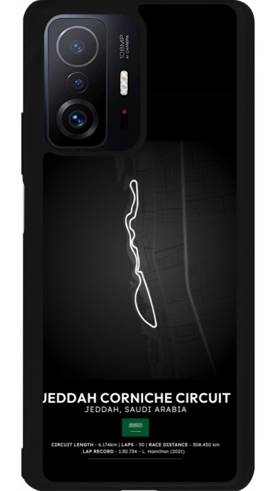 Coque Xiaomi 11T - Silicone rigide noir F1 Track 2025 Saudi Arabia