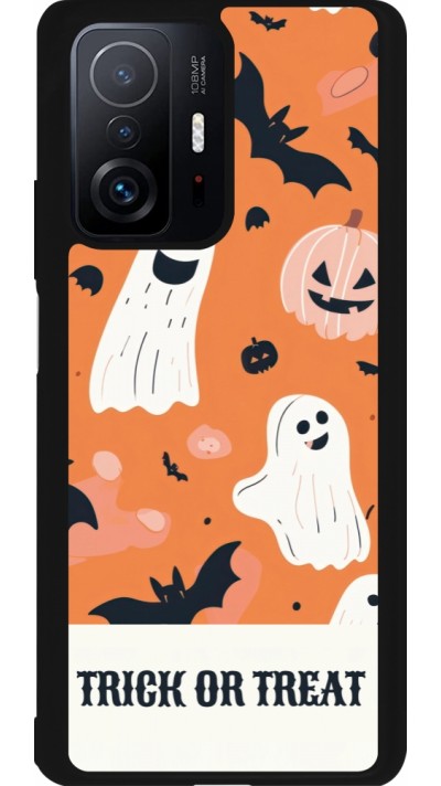 Xiaomi 11T Case Hülle - Silikon schwarz Halloween 2025 Trick treat Xiaomi 11T Case Hülle - Silikon schwarz Halloween 2025 Trick treat