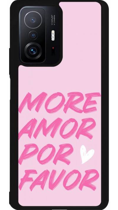 Xiaomi 11T Case Hülle - Silikon schwarz More amor porfavor Xiaomi 11T Case Hülle - Silikon schwarz More amor porfavor