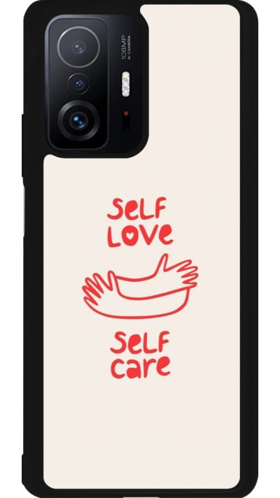 Coque Xiaomi 11T - Silicone rigide noir Saint Valentines Day 26 Self love self care