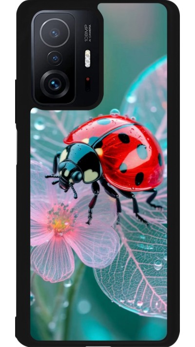 Xiaomi 11T Case Hülle - Silikon schwarz Ladybird in bloom Spring 2026