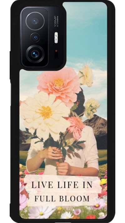 Xiaomi 11T Case Hülle - Silikon schwarz Live life in full moon Spring 2026