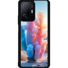 Coque Xiaomi 11T - Silicone rigide noir Artificial vegetation 2025