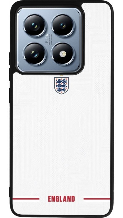 Coque Xiaomi 14T Pro - Silicone rigide noir Maillot de football Angleterre 2026 personnalisable