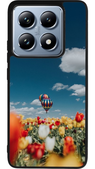 Xiaomi 14T Pro Case Hülle - Silikon schwarz Hot air balloon Spring 2026