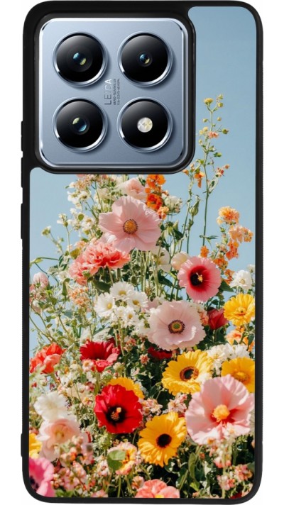 Xiaomi 14T Pro Case Hülle - Silikon schwarz Spring flowers Spring 2026