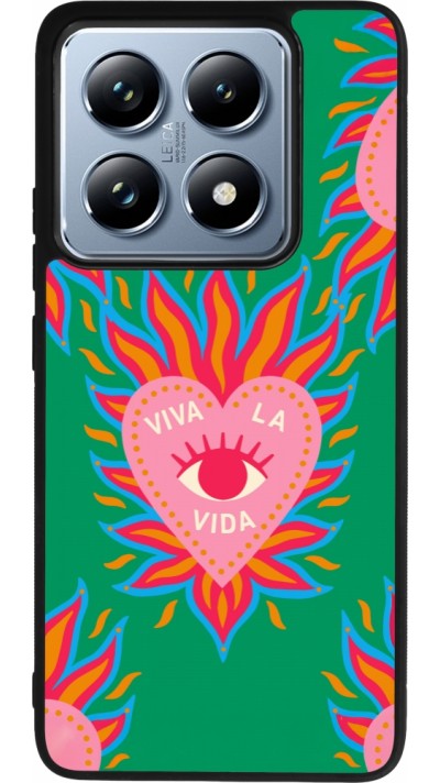 Coque Xiaomi 14T Pro - Silicone rigide noir Viva la vida 2026