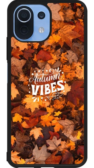 Coque Xiaomi Mi 11 Lite 5G - Silicone rigide noir Autumn 25 Autumn vibes