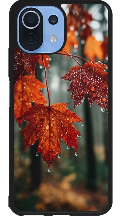 Coque Xiaomi Mi 11 Lite 5G - Silicone rigide noir Autumn 25 Rain