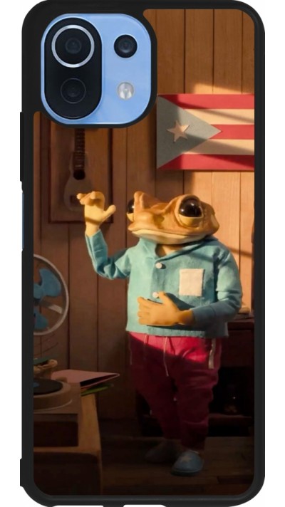 Xiaomi Mi 11 Lite 5G Case Hülle - Silikon schwarz Dancing frog DTMF