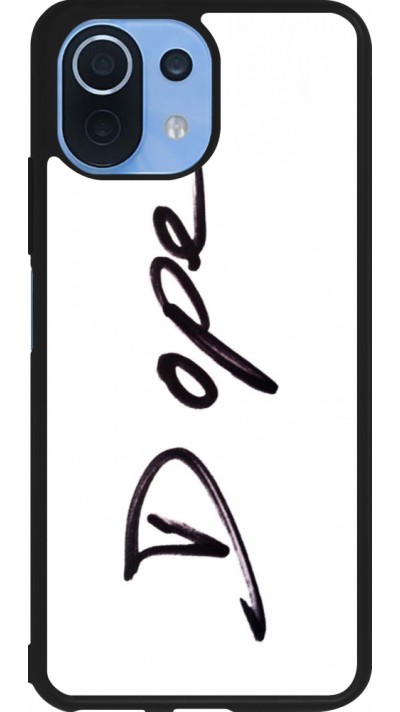 Coque Xiaomi Mi 11 Lite 5G - Silicone rigide noir Dope