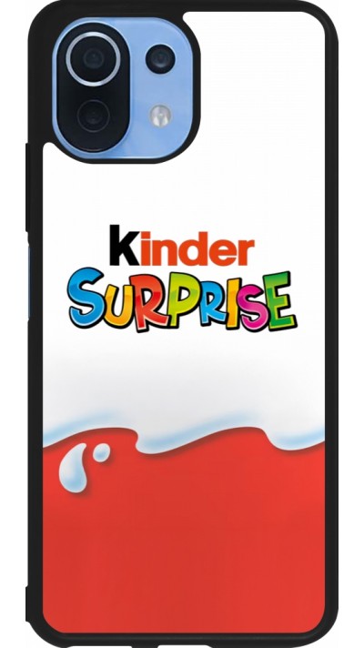 Xiaomi Mi 11 Lite 5G Case Hülle - Silikon schwarz Kinder Surprise Xiaomi Mi 11 Lite 5G Case Hülle - Silikon schwarz Kinder Surprise