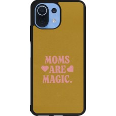 Coque Xiaomi Mi 11 Lite 5G - Silicone rigide noir Mom 2026 Are Magic