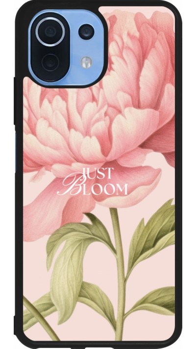 Xiaomi Mi 11 Lite 5G Case Hülle - Silikon schwarz Just Bloom Spring 2026