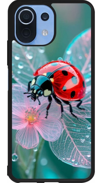 Xiaomi Mi 11 Lite 5G Case Hülle - Silikon schwarz Ladybird in bloom Spring 2026
