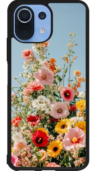 Xiaomi Mi 11 Lite 5G Case Hülle - Silikon schwarz Spring flowers Spring 2026