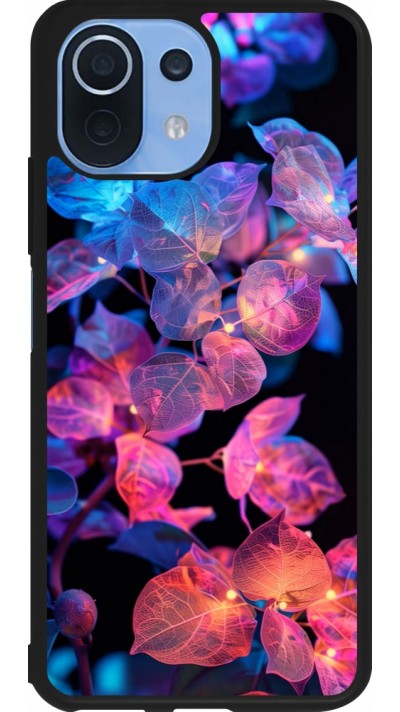 Coque Xiaomi Mi 11 Lite 5G - Silicone rigide noir Artificial vegetation 2025