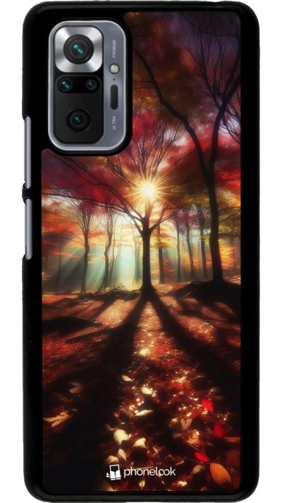 Xiaomi Redmi Note 10 Pro Case Hülle - Herbstlicher goldener Glanz Xiaomi Redmi Note 10 Pro Case Hülle - Herbstlicher goldener Glanz