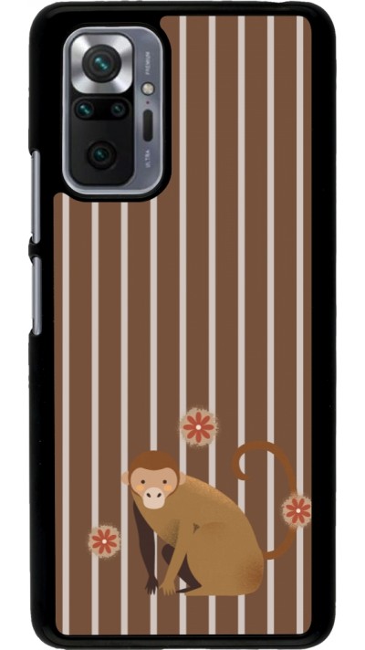 Xiaomi Redmi Note 10 Pro Case Hülle - Monkey with stripes Xiaomi Redmi Note 10 Pro Case Hülle - Monkey with stripes
