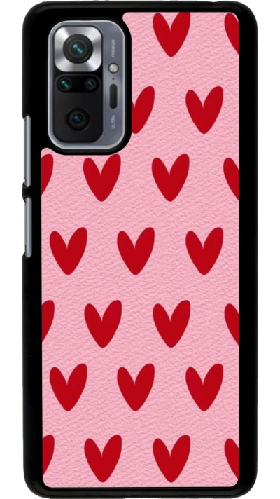 Xiaomi Redmi Note 10 Pro Case Hülle - Saint Valentines Day 26 Pattern heart