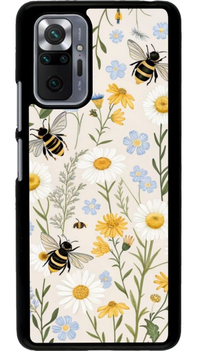 Xiaomi Redmi Note 10 Pro Case Hülle - Pattern bees Spring 2026