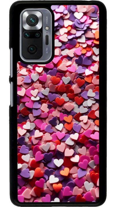 Xiaomi Redmi Note 10 Pro Case Hülle - Valentin 2025 Konfetti