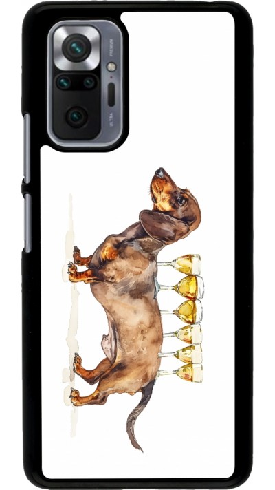 Xiaomi Redmi Note 10 Pro Case Hülle - Wine Teckel Xiaomi Redmi Note 10 Pro Case Hülle - Wine Teckel