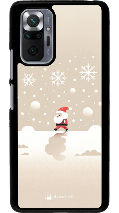 Xiaomi Redmi Note 10 Pro Case Hülle - Weihnachten 2023 Minimalistischer Weihnachtsmann Xiaomi Redmi Note 10 Pro Case Hülle - Weihnachten 2023 Minimalistischer Weihnachtsmann
