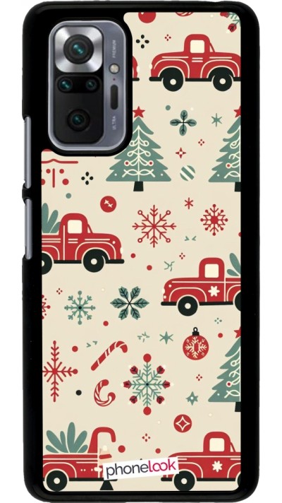 Xiaomi Redmi Note 10 Pro Case Hülle - Weihnachten 2024 Lkw Tanne