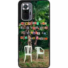Coque Xiaomi Redmi Note 10 Pro Max - Silicone rigide noir Chairs DTMF