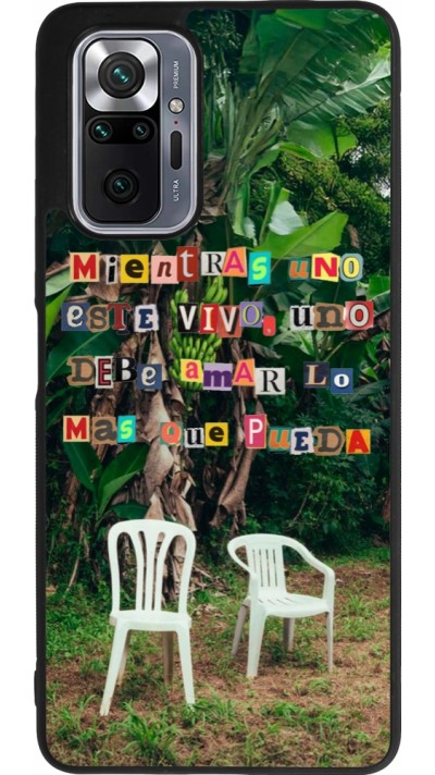 Coque Xiaomi Redmi Note 10 Pro Max - Silicone rigide noir Chairs DTMF