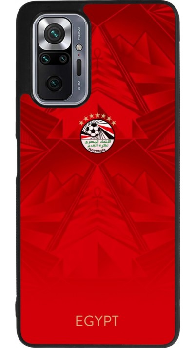 Coque Xiaomi Redmi Note 10 Pro Max - Silicone rigide noir Maillot de football Égypte 2026 personnalisable