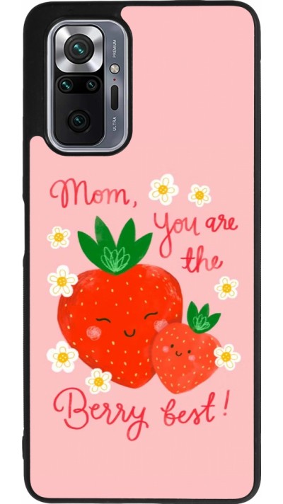 Coque Xiaomi Redmi Note 10 Pro Max - Silicone rigide noir Mom 2026 Berry best