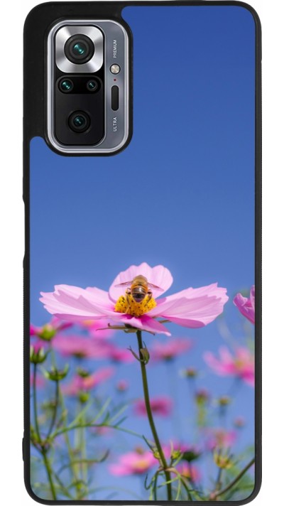 Coque Xiaomi Redmi Note 10 Pro Max - Silicone rigide noir Bee on a flower Spring 2026