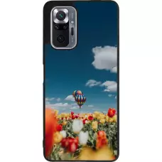 Coque Xiaomi Redmi Note 10 Pro Max - Silicone rigide noir Hot air balloon Spring 2026